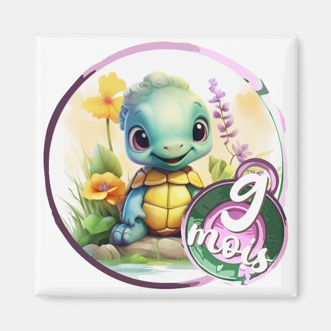 Imã Bébé - 9 mois aussi (Frente)