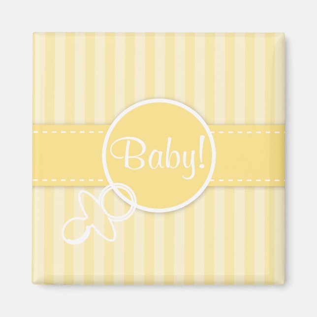 Imã Bebê! Anúncio (Convite) (Frente)