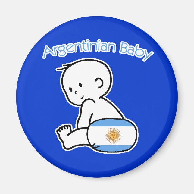 Imã Bebê argentino (Frente)