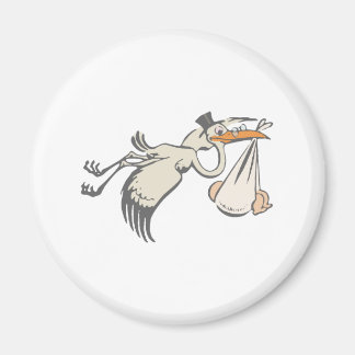 Imã Bebé cegonha cegonha de chocalho stork