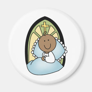 Imã Bebé do afro-americano do baptismo