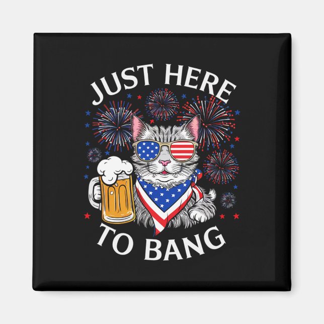 Imã Bebê Engraçada Em 4 De Julho... (Frente)