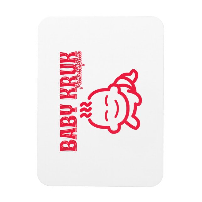 Ímã Bebê Engraçado Kruk Philadelphia Premium  (Vertical)