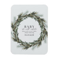 bebê está frio fora do chá de bebê aquarela