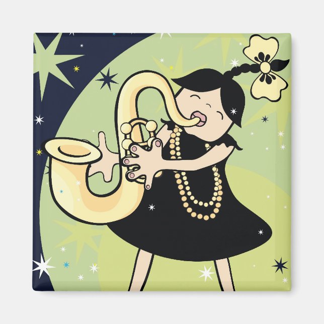 Imã bebê jazz (Frente)