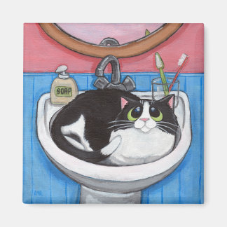 Imã Bebê no Fecho - Magneta Gato