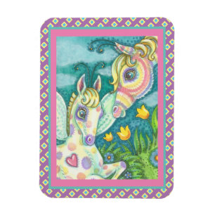ÍMÃ BEBÊ PÁSCOA, CAVALO PRIMAVERA, MAGNET FAIRY