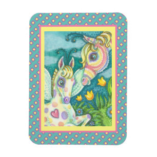 ÍMÃ BEBÊ PÁSCOA, CAVALO PRIMAVERA, MAGNET FAIRY
