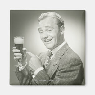 Imã Bebendo do homem