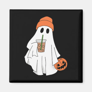 Imã Bebendo Fantasma Café Ghost Gelo Café M