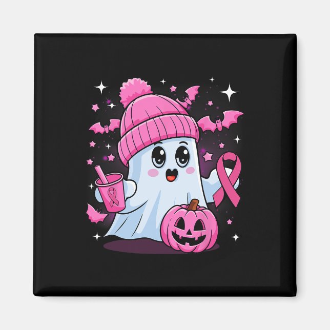 Imã Bebendo Fantástico Café Halloween Mama Fantasma (Frente)