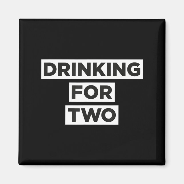 Imã Beber Para Dois (Frente)