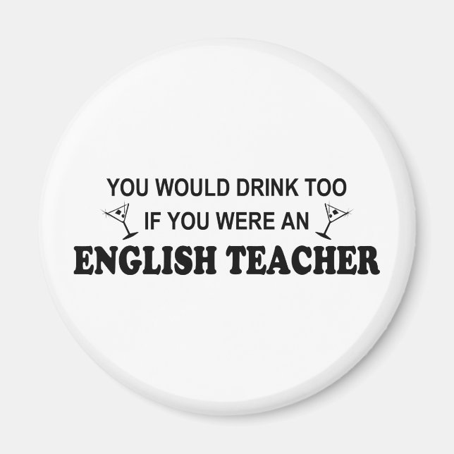 Imã Beber Também - Professora Inglês (Frente)
