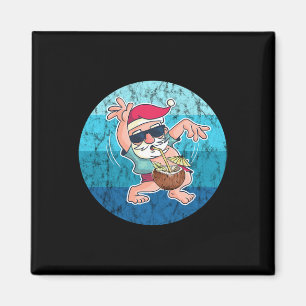 Imã Bebida de coco de Natal Oceano Antigo Natal