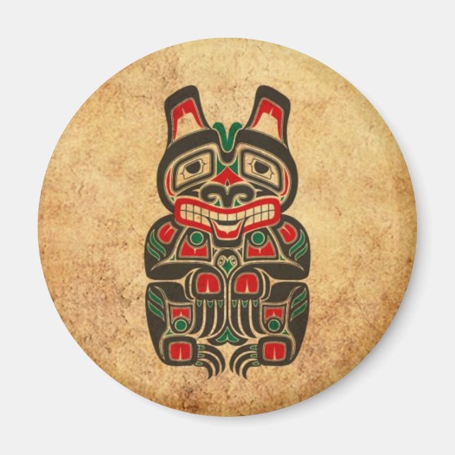 Imã Bebida Espirituosa Red e Green Haida (Frente)