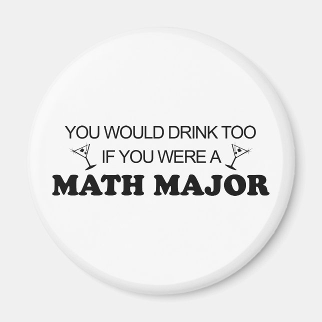 Imã Bebida Também - Math Major (Frente)