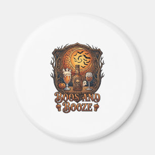Imã Bebidas Booze Halloween Caveira Garrafa Cerveja Vi