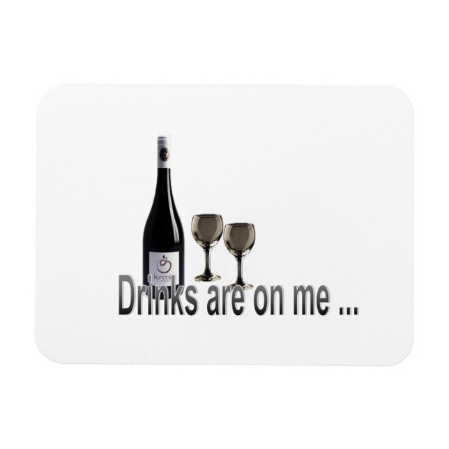 Ímã Bebidas Estão Em Mim (Horizontal)