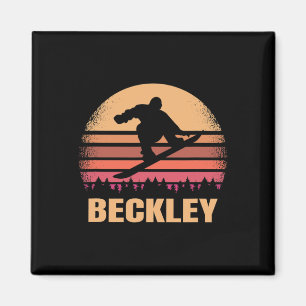 Imã Beckley West Virginia Snowinternado ao ar livre Vi