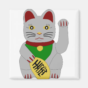 Imã Beckoning Cat Lucky