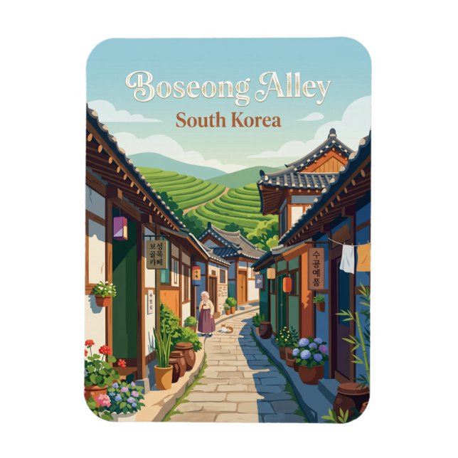 Ímã Beco de Boseong, Boseong Coreia do Sul (Vertical)