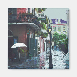 Imã Beco dos piratas na chuva