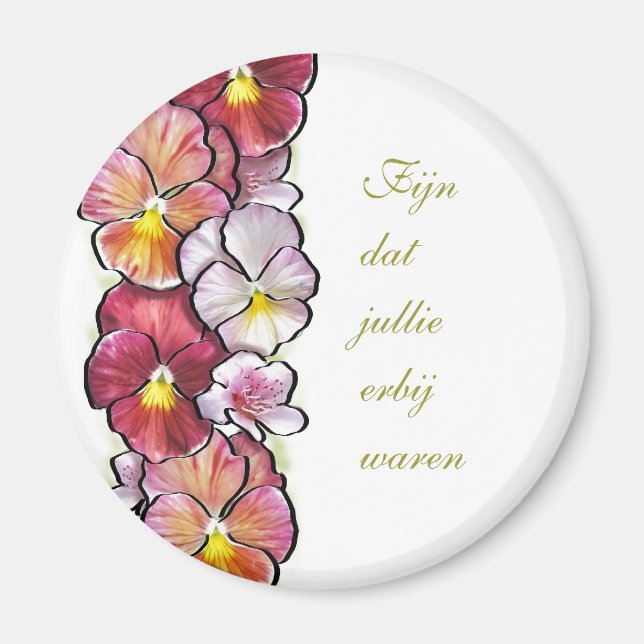 Imã Bedankje magneet (Frente)