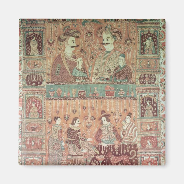 Imã Bedspread representando os potentes nativos (Frente)