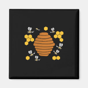 Imã Bee Honeycomb