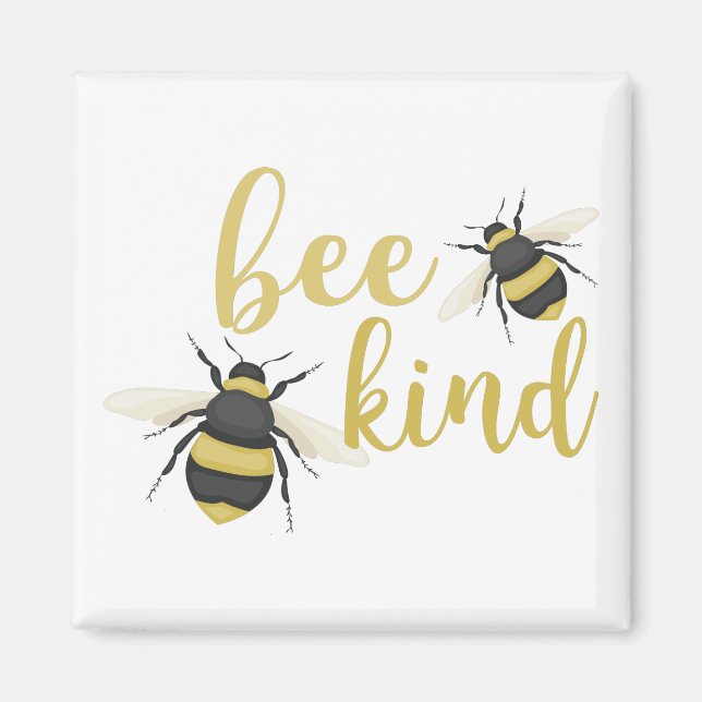 Imã Bee Kind (Frente)