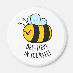 Imã Bee-lieve em si mesmo, abelha linda