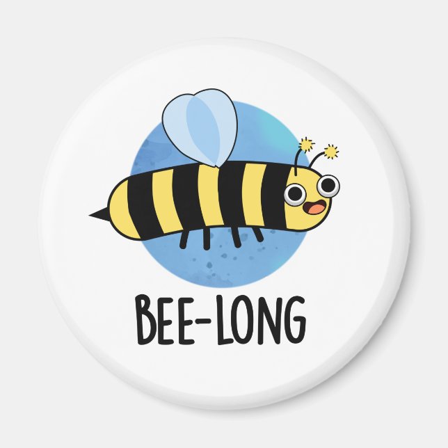 Imã Bee-Long Insett Bee Pun (Frente)