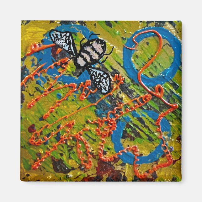 Imã Bee Magnet (Frente)