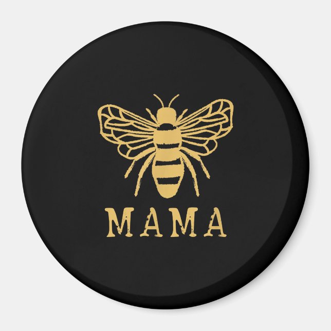 Imã Bee Mama | Presente da mãe | Presente para a abelh (Frente)