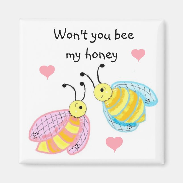 Imã Bee My Honey (Frente)