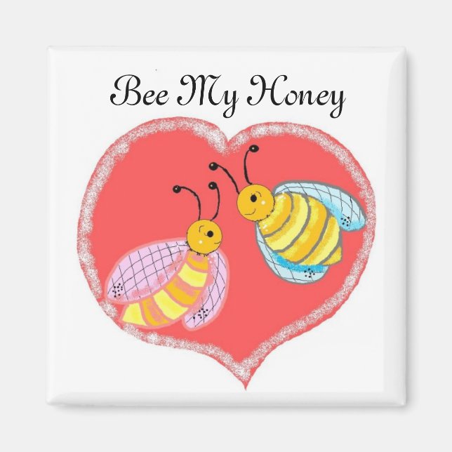 Imã Bee My Honey (Frente)
