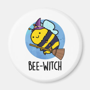 Imã Bee-witch Engraçado Bee Pun