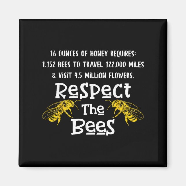 Imã Beekeeng Abastece Mel Bee Hive Bumble Keeper (Frente)