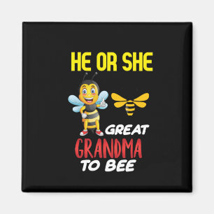 Imã Beekeeper Art Excelente Vovó Para Abelha
