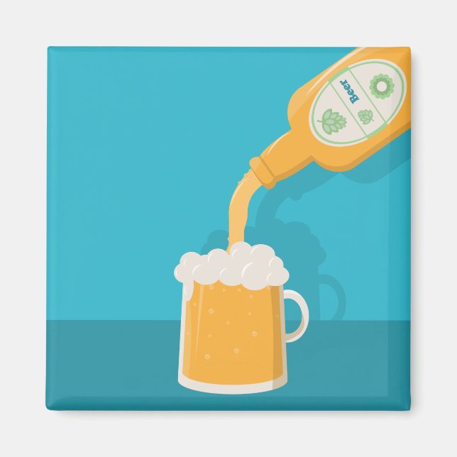Imã Beer - Kitchen Magnet (Frente)