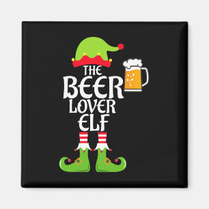 Imã Beer Lover Elf Correspondente Família Grupo Sala d