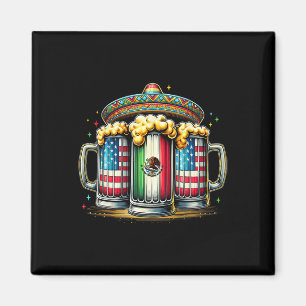 Imã Beer Mexicano Bandeira Cinco De Mayo Partido Beben