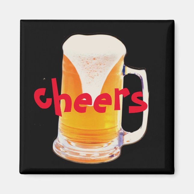 Imã Beer Mug Magnet (Frente)