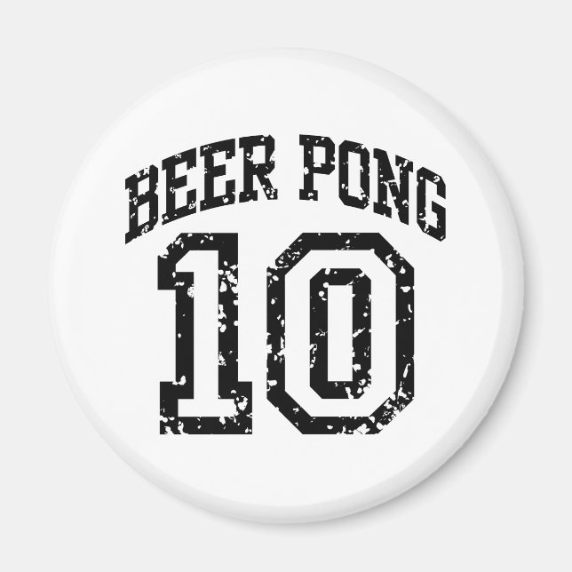 Imã Beer Pong 10 (Frente)