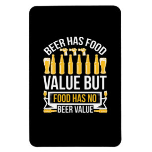 Ímã Beer Tem Valor Comida Aniversário