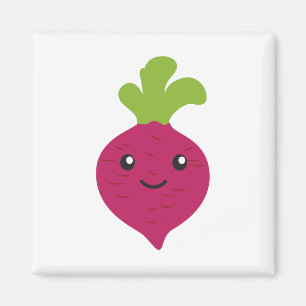 Imã Beet Kawaii Cute