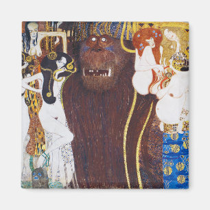 Imã Beethoven Frieze (detalhe), Gustav Klimt