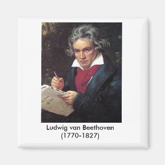 Imã Beethoven Magnet para o Lover Música