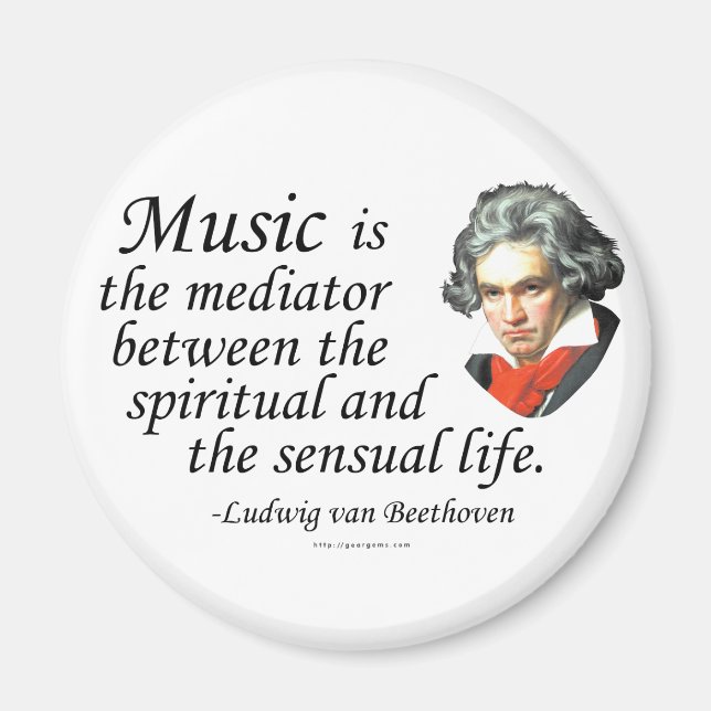 Imã Beethoven na Música (Frente)