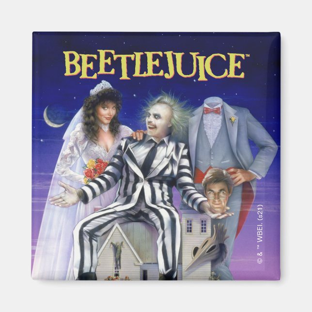 Imã Beetlejuice | Theatrical Poster (Frente)